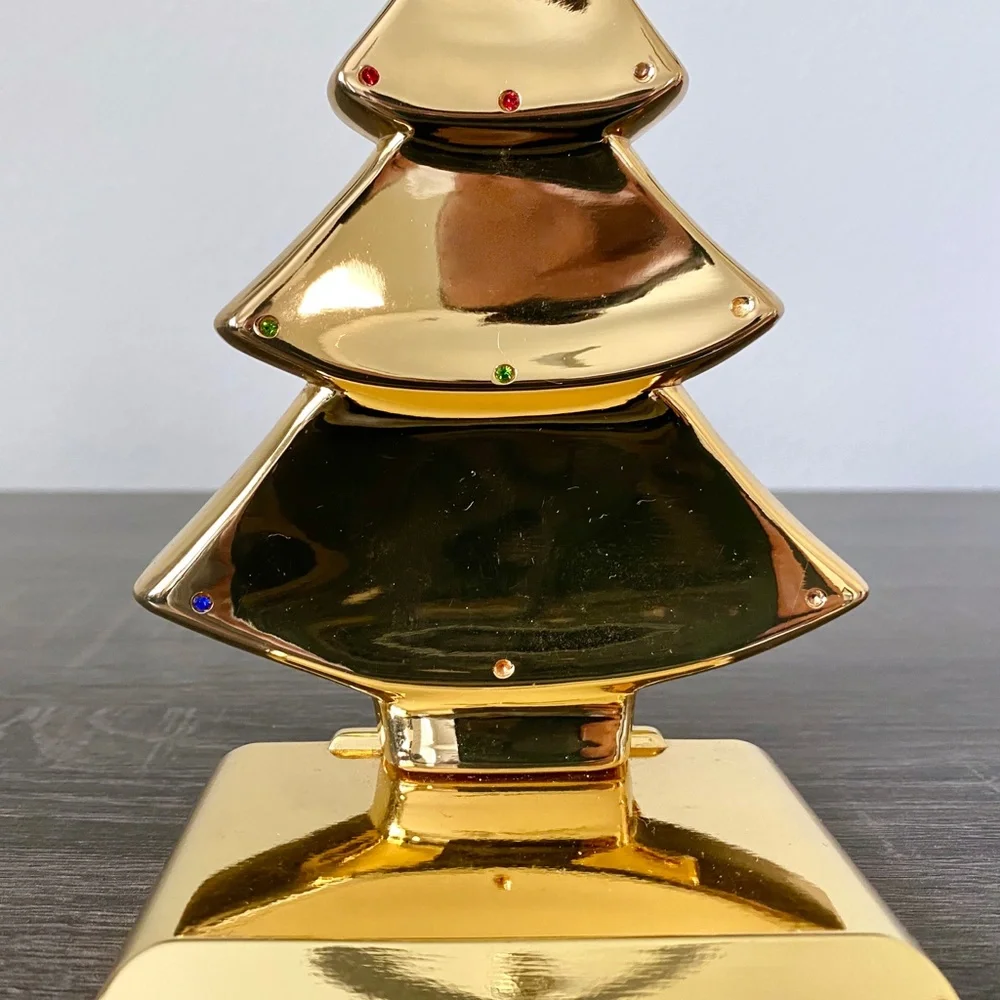 Pier 1 Gold Tone Christmas Stocking Holders